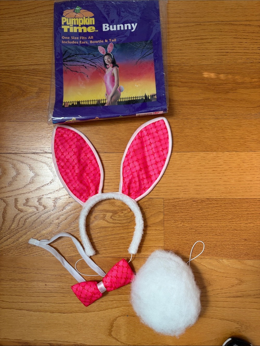 Pink Bunny Costume Accessory Set